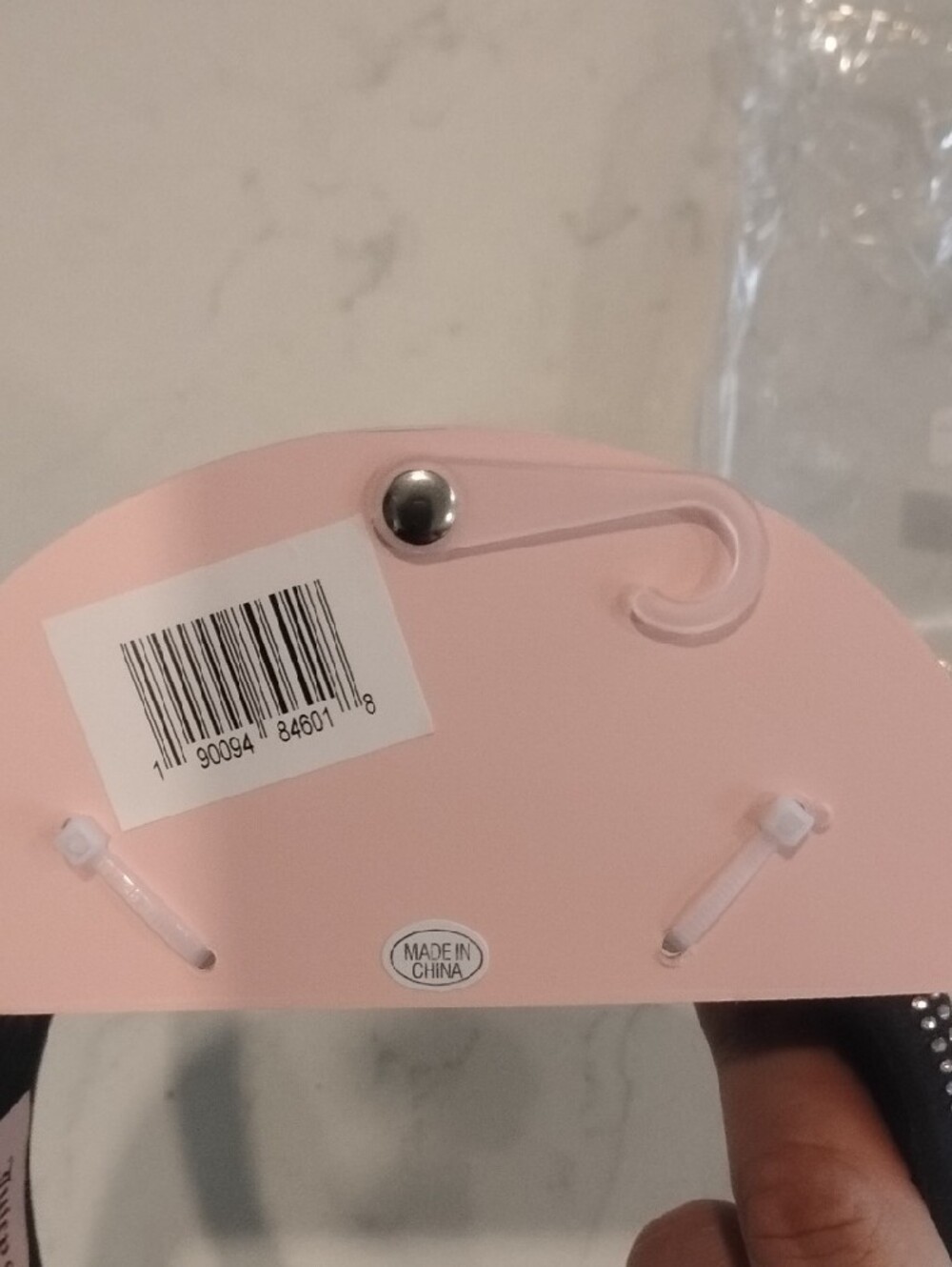 Juicy Couture Lavender Crystal Padded Headband - Picture 4 of 5